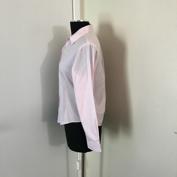 Petite sophisticates Pink Button Down. Sz Small. - Picture 4 of 5